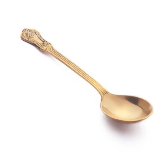 Brass kb022 Pali Ladle Spoon, Color : Brassy for Serving Cooking