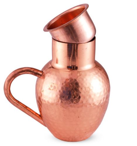 Kb200 Copper Water Glass Jug, Weight : 0.527 Kg