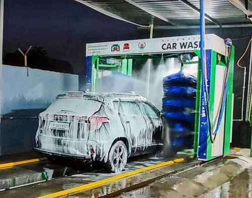 Automatic Car Washing Machine With Dryer And Under Chassis