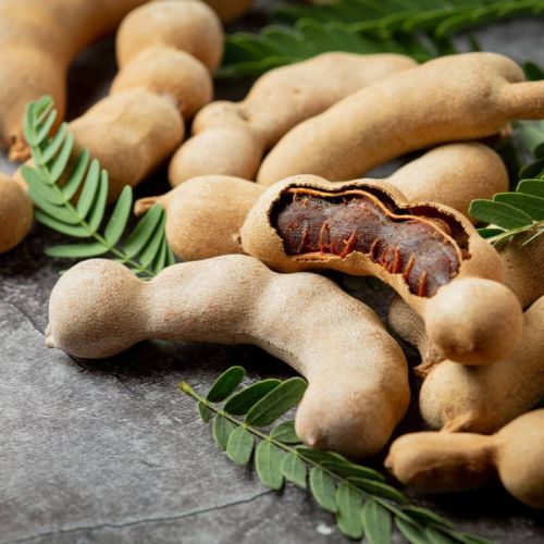 Organic Tamarind Pods, Color : Brown Dried