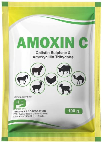 Amoxin C Powder, Color : White, Packaging Size : 100g