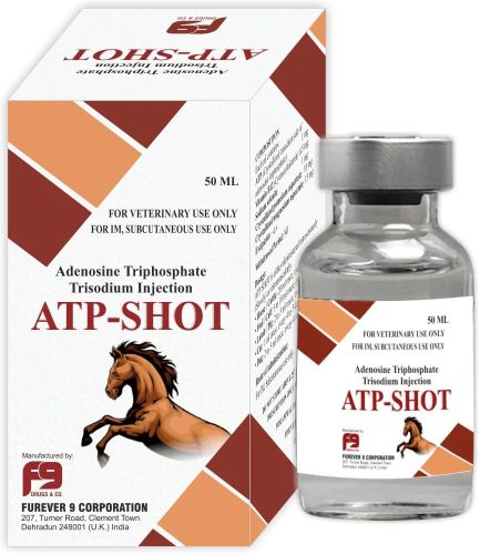 Atp Shot Veterinary Injections, Packaging Type : Glass Bottle