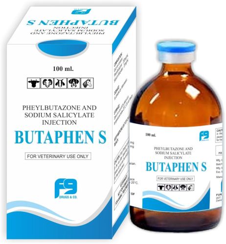 Butaphen S Veterinary Injections, Packaging Type : Glass Bottle
