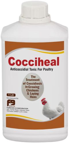 Cocciheal Poultry Feed Supplements, Color : Transparent
