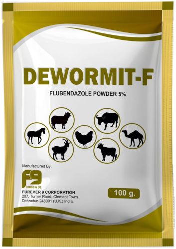 Powder Dewormit -f Veterinary Supplement 100g for Clinical