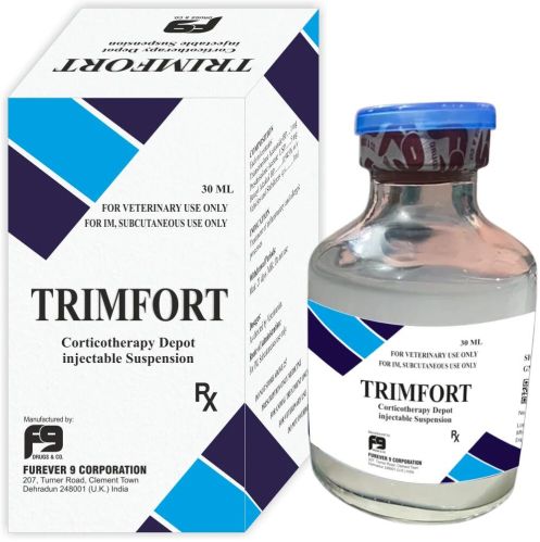 Trimfort Veterinary Injections, Packaging Type : Glass Bottle