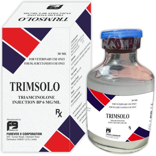Trimsolo Veterinary Injections, Packaging Type : Glass Bottle