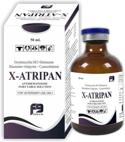 X Atripan Veterinary Injections, Packaging Type : Glass Bottle