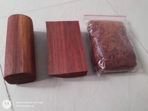 Plain Red Sandal Wood