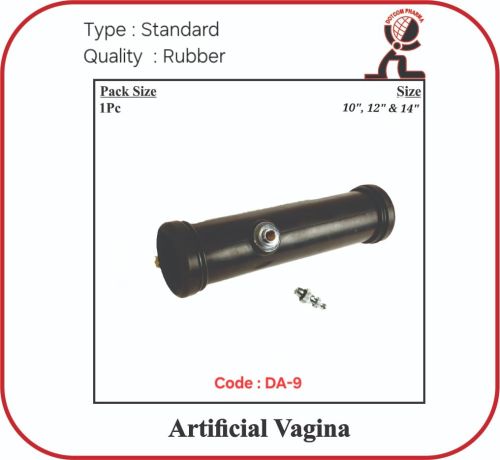 Polished Artificial Vagina - Rubber (12