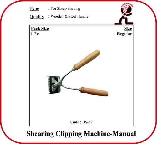 Shearing Clipping Machine - For Sheep Shaving (Manual)