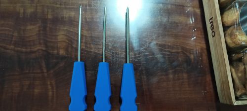 Non Polished Stainless Steel & Titanium Orthopedic Screw Driver