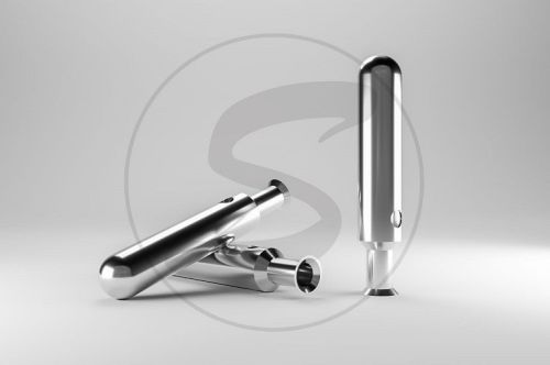 Nickel Plated 6 AMP Hollow Crimping Brass Pins, Length : 27.00 Mm