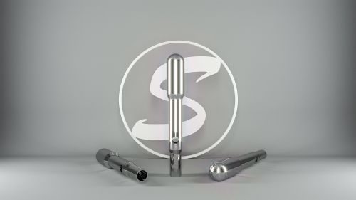 Brass Nickel Plated Double Tape Hollow Sleeve Pin, Length : 27 Mm