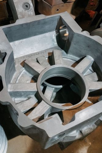 Smooth Metal Automation Gear Box Casting, Color : Silver