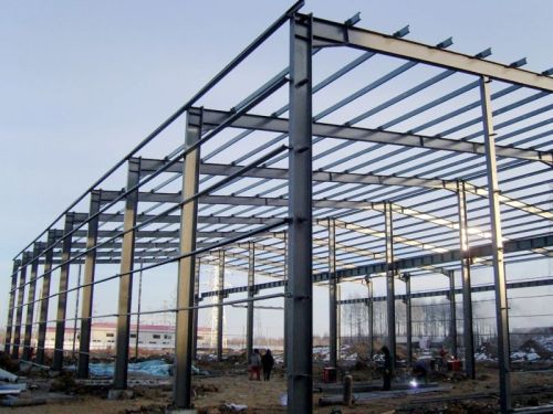 NMTS150/200 Q235 Non Poilshed Steel Structural Building