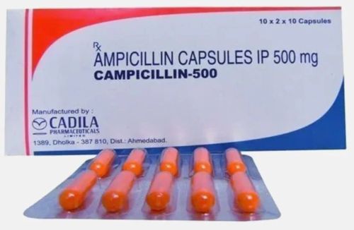 Campicillin Ampicillin 500mg Capsules