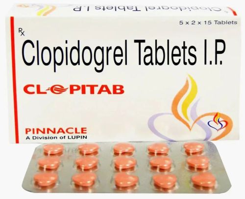 Clopitab Clopidogrel (75mg) Anticoagulant And Antiplatelet Drugs
