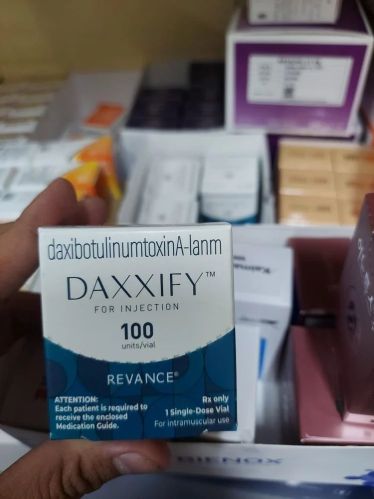 Daxxify 100 Daxibotulinumtoxin Injection, Packaging Type : Box