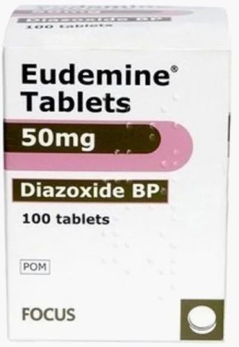 Diazoxide BP 50mg Eudemine Tablet