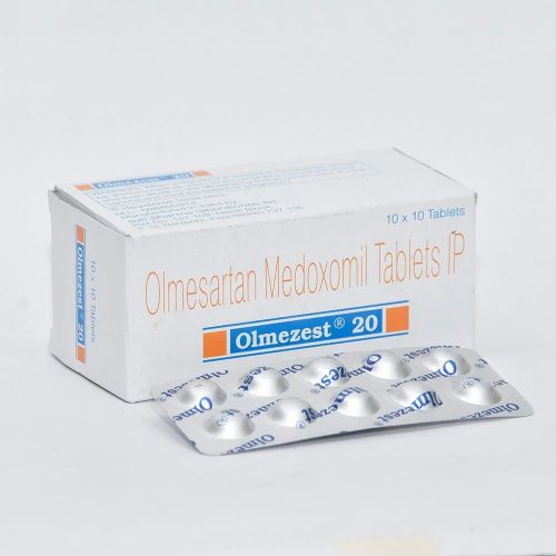 Olmezest 20mg Olmesartan Medoxomi Tablets