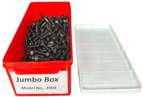 Sun Enterprises Plain Plastic PP Hardware Storage Box