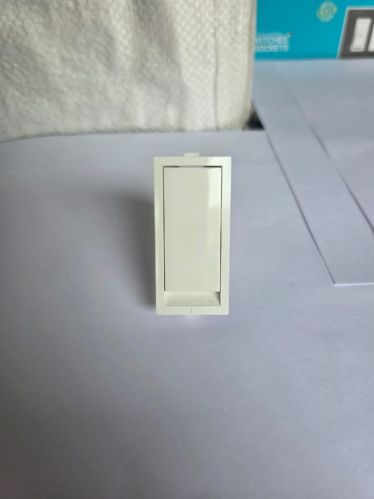 Kb Polycarbonate Modular Switches, Color : White