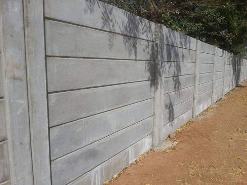 Smooth Finish RCC Precast Concrete Wall, Color : Grey for Construction