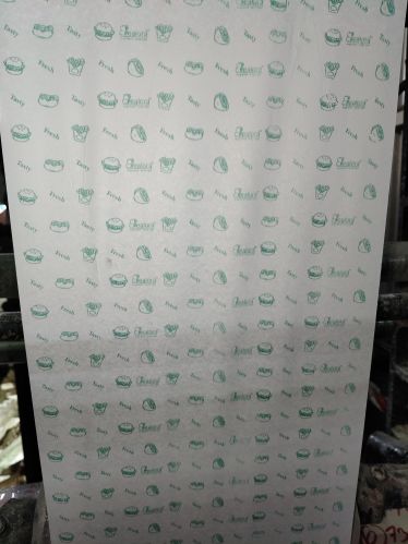 Plain Food Wrapping Paper Custom