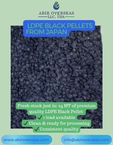 Abir Highly Soft LDPE Black Pellets, Shape : Granules