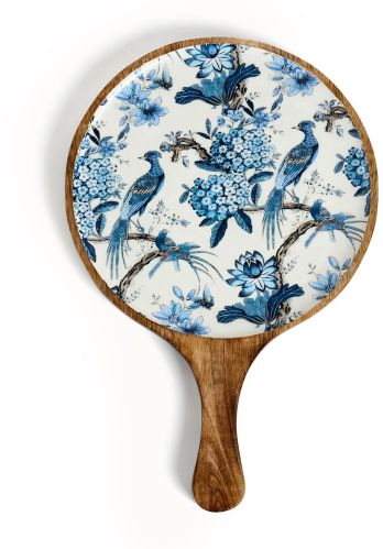 Home & Kitchen Polished MDF Wooden Serving Tray