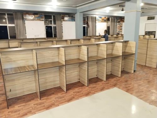 Wood Library Furniture, Color : Red