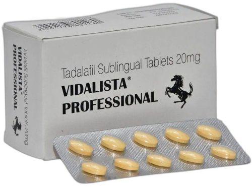 Vidalista Professional 20 Mg Tablets, Packaging Type : Box