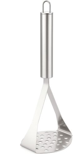 Polished SS Potato Masher, Color : Multicolor, Silver