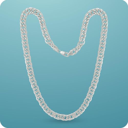 Silver Chain Bracelet, Packaging Type : Plastic Box, Plastic Packet