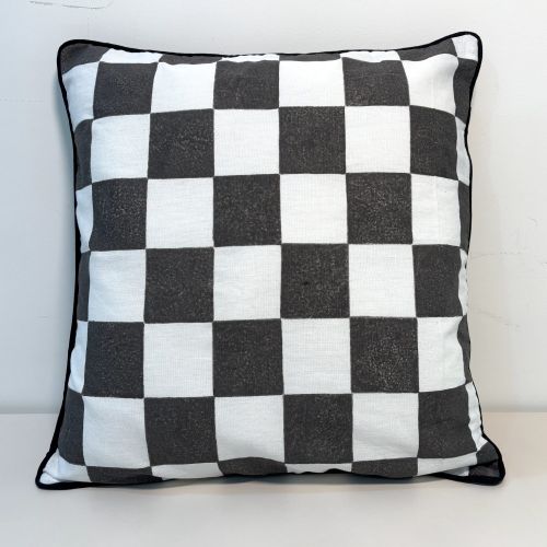 Checkered Classic Check Cotton Cushion Covers Standard