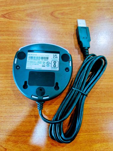 Identiv ABS Plastic SCR3310 v2.0 USB Smart Card Reader