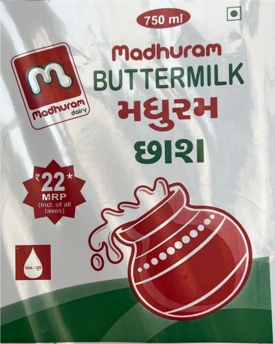 Madhuram Plain Buttermilk, Color : Creamy, Form : Liquid