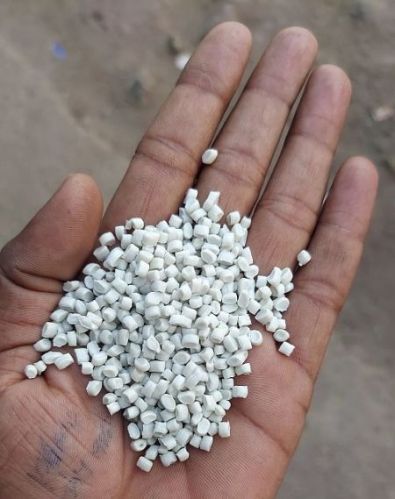 White Reprocessed HDPE Granules, Packaging Size : 25-50kg