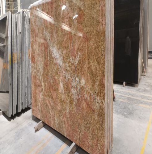 Imperial Gold Granite Slab, Thickness : 2 Cm
