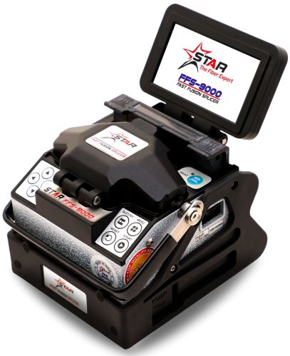  Metal Star FFS-9000 Fast Fusion Splicer, Color : Black