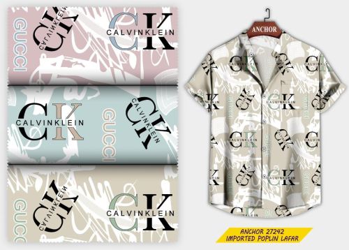 Poplin Both Side Laffer Shirting Fabric