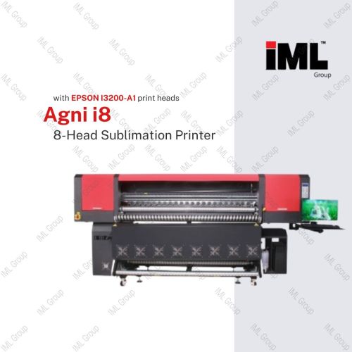 Semi Automatic Agni i8 Sublimation Digital Textile Printer