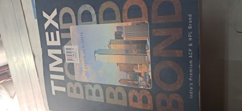 Timex Bond Aluminium Plain ACP Panel, Length : 12×4, 8×4, 10×4.