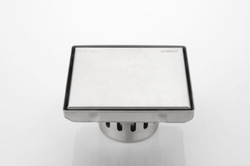 SS 304 Tiles Insert 6x6 Floor Drain