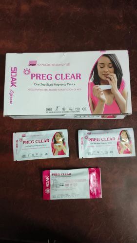 Hcg Pregnancy Test Kit, Color : Blue