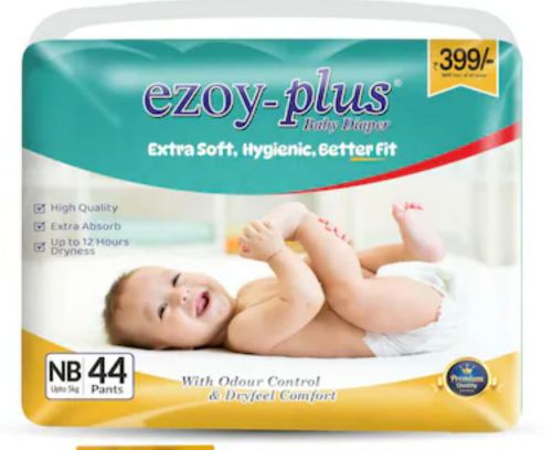 Baby Diapers, Brand Name : Ezoy plus, Packaging Type : White