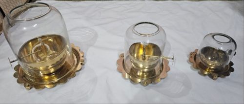 Brass Akhand Deep Diya, Color : Golden