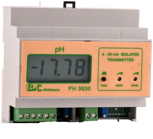 PH3630 Digital PH Transmitter, Power Source : Electric