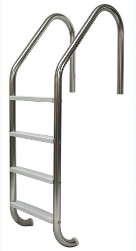 Shiny Polished Swimming Pool Standard Ladder